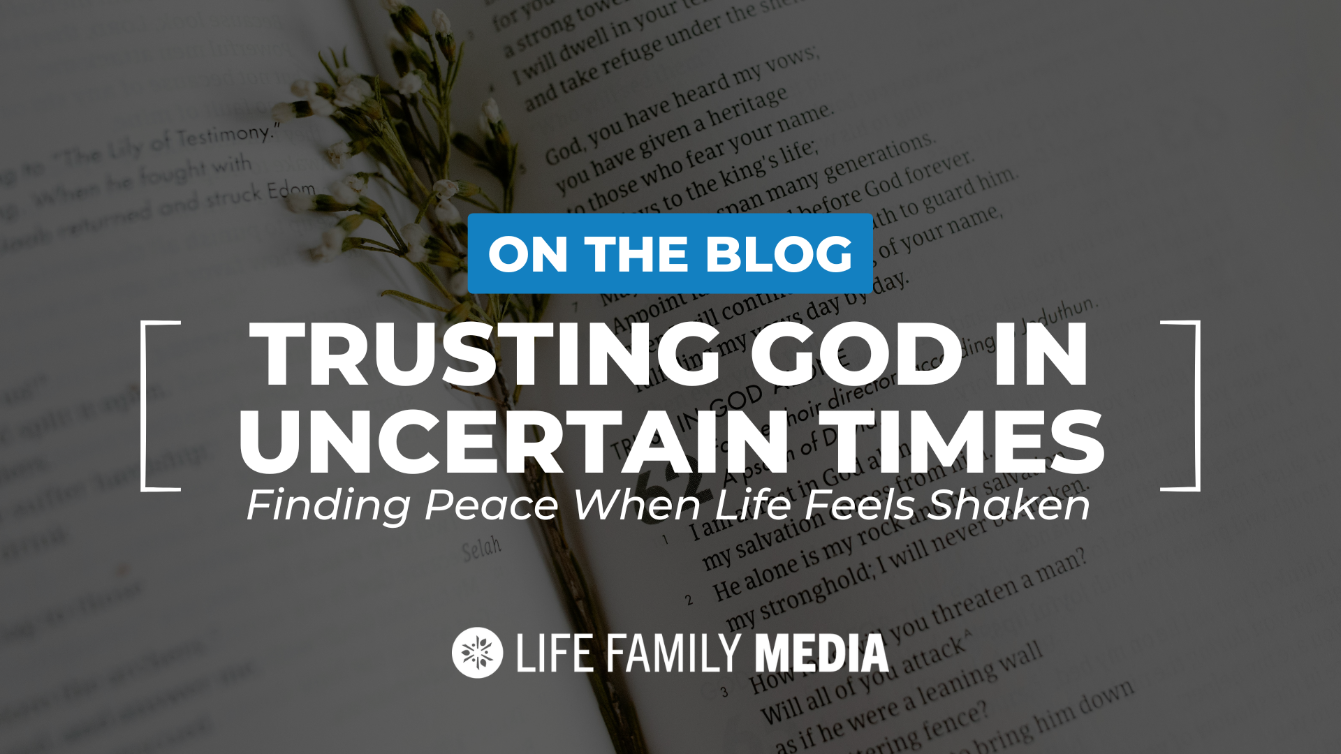 Trusting God in Uncertain Times: Finding Peace When Life Feels Shaken ...