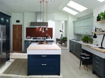 multicolour kitchen cabinets