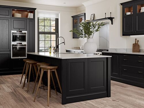 Mornington beaded shaker in black