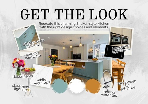 get the look image of a shaker kitchen
