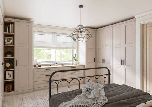 integrated ovens in the kitchen