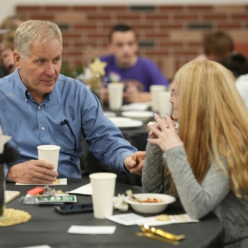 Open Hands showing palms