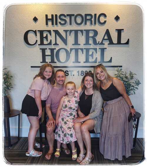 Technical Services Director Rich Mace and family