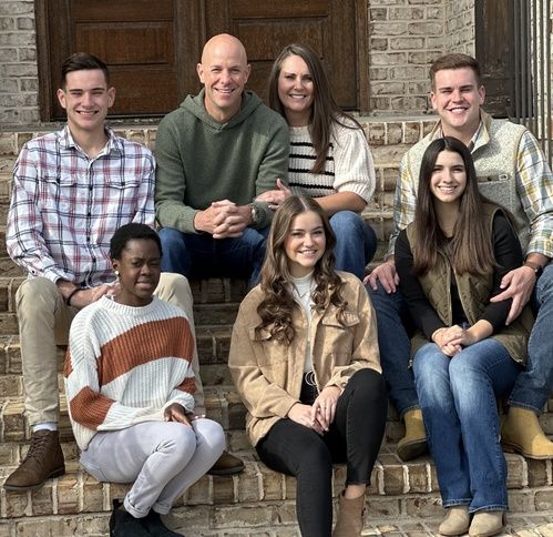 Pastor Jason and his family. multicultural multi cultural white black daughter-in-law wife Amy Brinkley son down to earth impact church