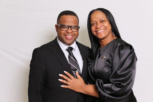 Pastor Rashidi Collins andSharlene Collins 