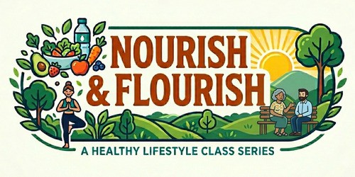 Nourish and Flourish decorative artwork
