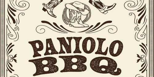 Paniolo bbq themed decorative artwork