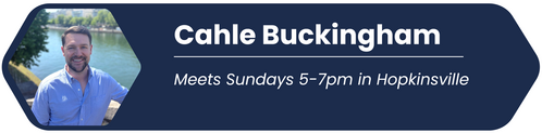 Cahle Buckingham - Meets Sundays, 5-7pm in Hopkinsville