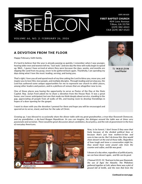March Beacon - Page 1