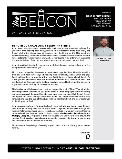 March Beacon - Page 1
