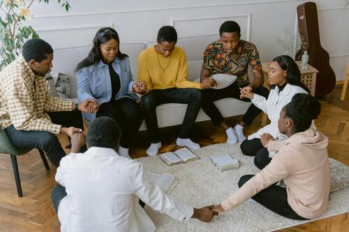 how our story started with scripture and prayer