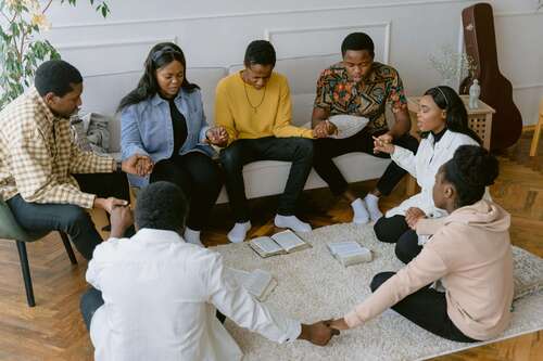 how our story started with scripture and prayer