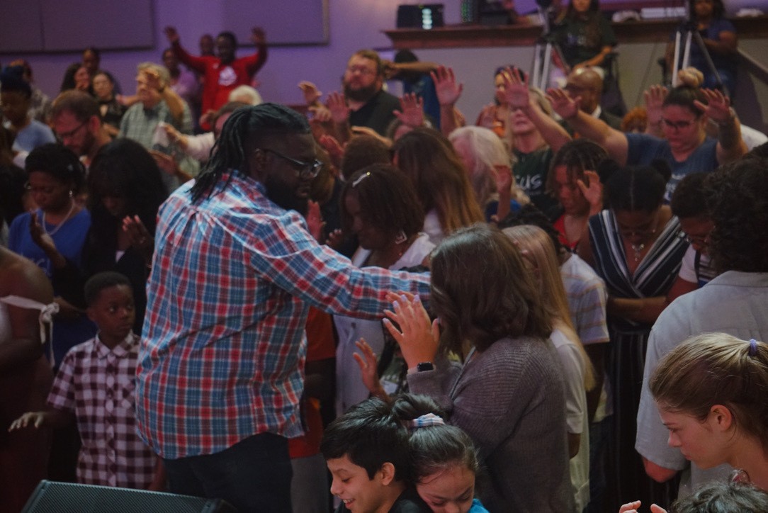 Submit a prayer request or praise report at Central Triad Church