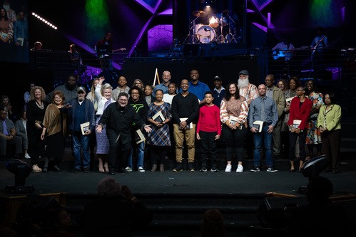 Central Track graduates and pastors at Central Triad Church