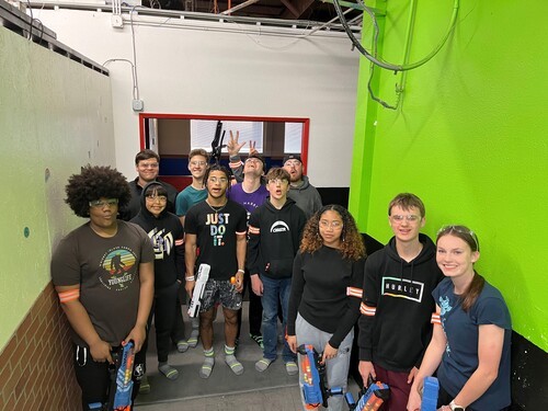 Middle school church youth group in Oak Harbor, WA