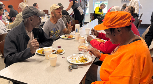Community meals, soup kitchen