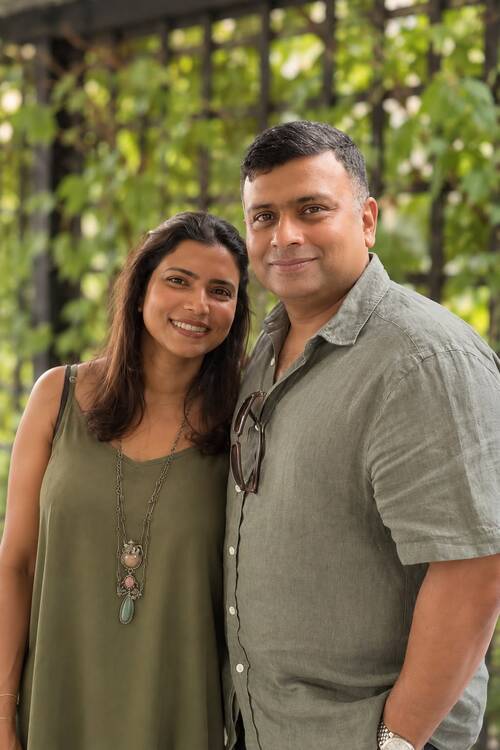 Mathew and Leya George