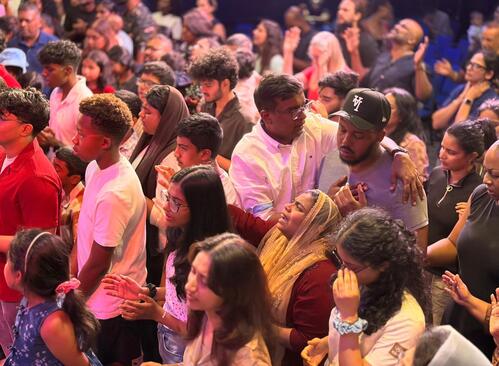 The Capstone Church family from many nations