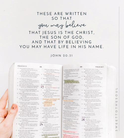 What Does It Mean to Believe in Jesus? Sweet To The Soul Ministries