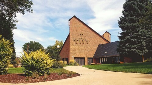 Outside of the St. John's Church building