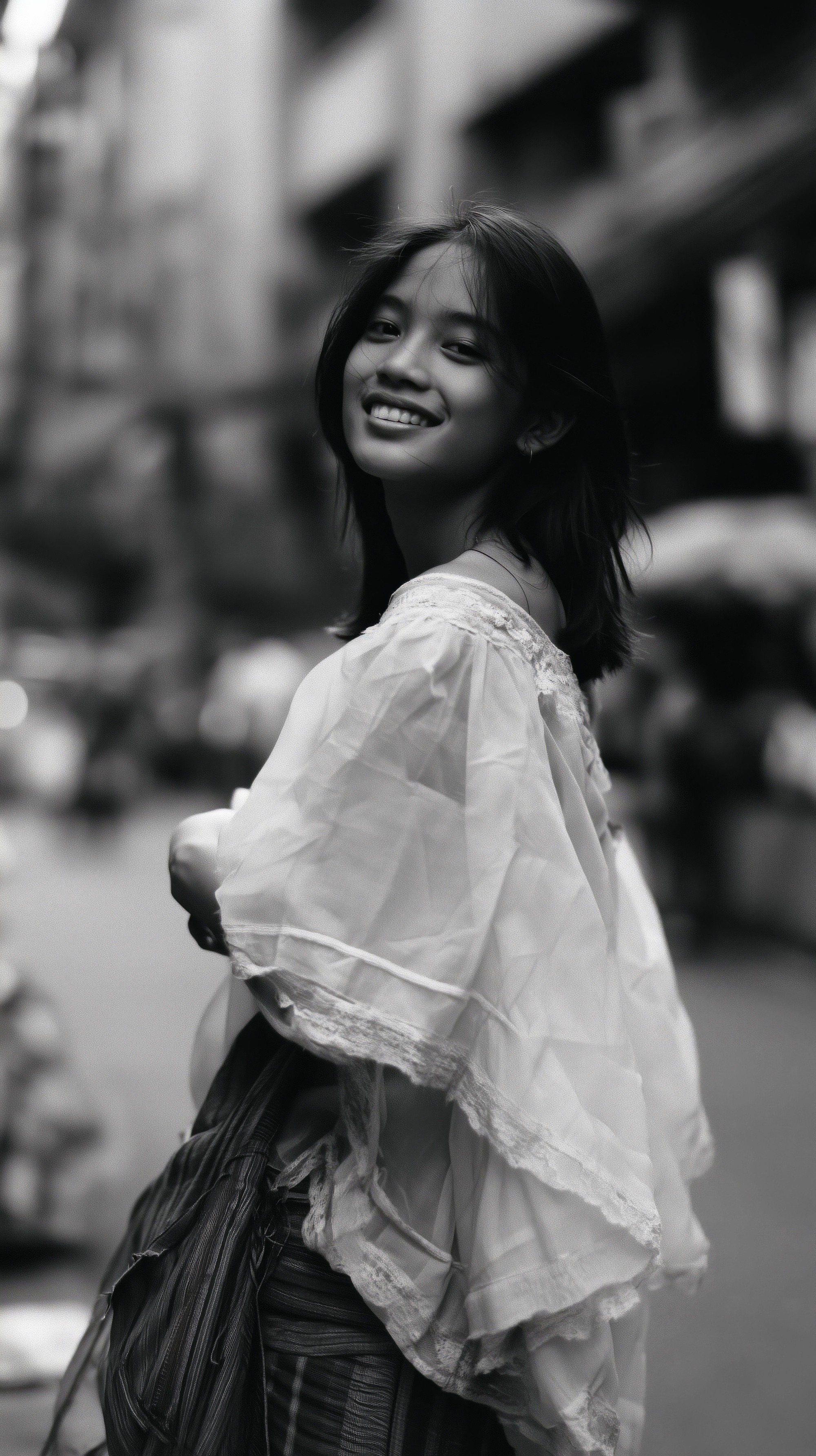 Young person in Asia