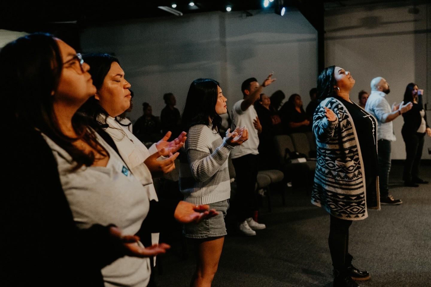Front row worship