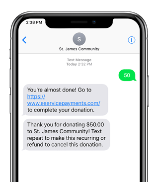 Giving by Text