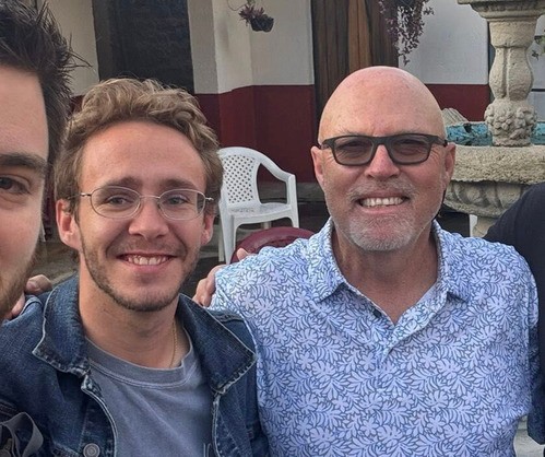 Drew and Cary Gipson, two of our Christian missionaries posing for a photo in Guatemala. 