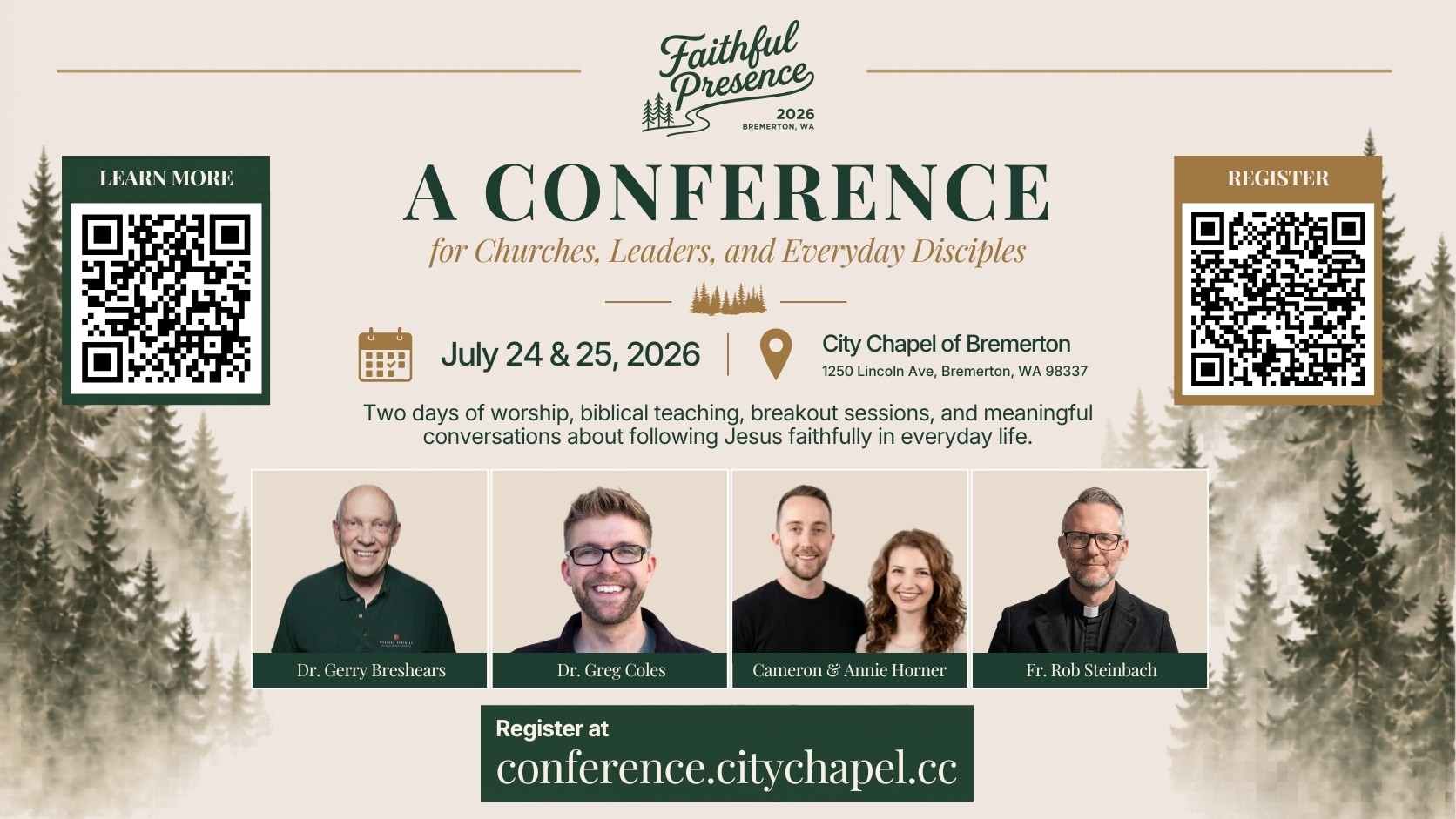 Faithful Presence 2026 Conference