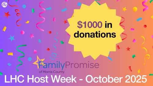 Family Promise 2025 LHC Host Week Results