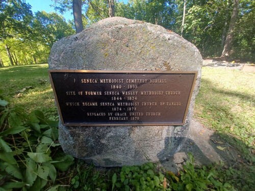 Methodist Cemetery Memorial Stone