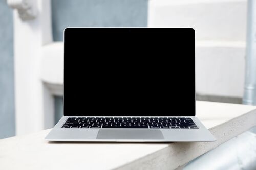 A laptop computer