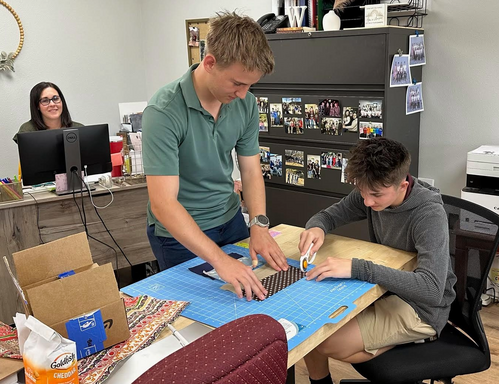 Fundraiser graphic for the UHBC Belize Mission Trip at University Heights Baptist Church in Stillwater, Oklahoma