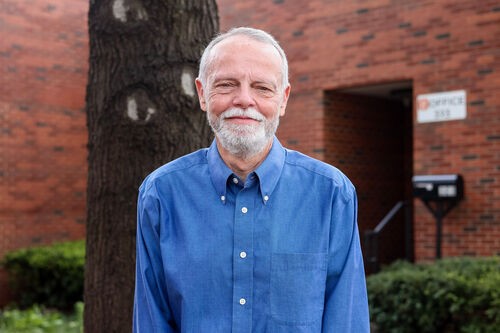 Headshot of church administrator smiling at UHBC