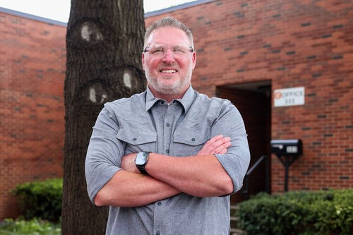 Headshot of youth minister smiling at University Heights Baptist Church