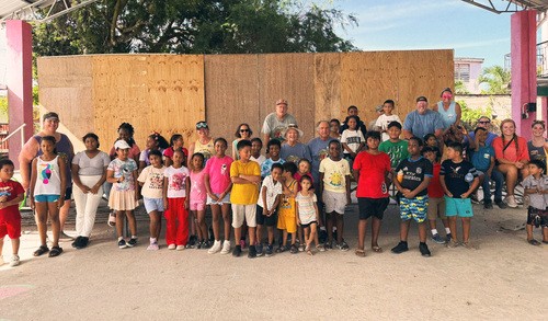 Fundraiser graphic for the UHBC Belize Mission Trip at University Heights Baptist Church in Stillwater, Oklahoma