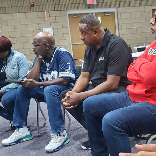 Members during a community event