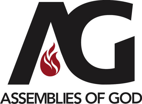 Logo with a large A and G for the Assemblies of God denomination