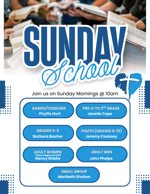 Sunday School Graphic