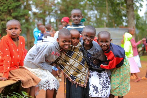 Visiting Children at Mbooni Children's Home in Kenya