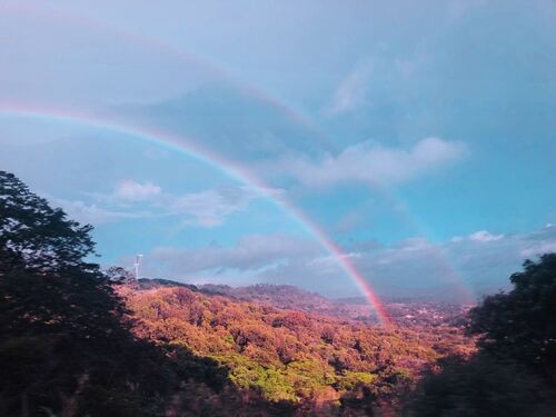 A Double Rainbow a STM Trip Captured While in Honduras | 一名短宣队员在洪都拉斯所记录下的双彩虹