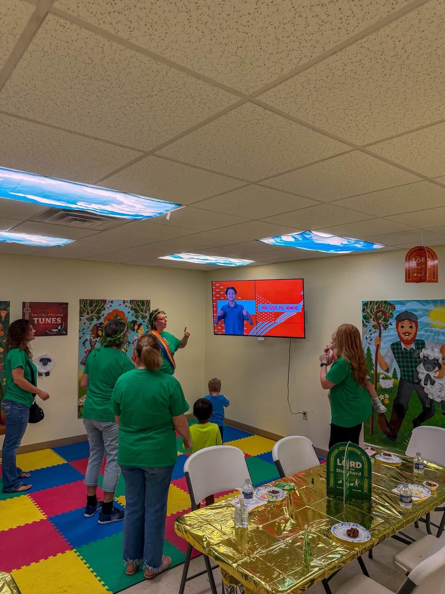 A second photograph from a previous Mount Vernon Vacation Bible School