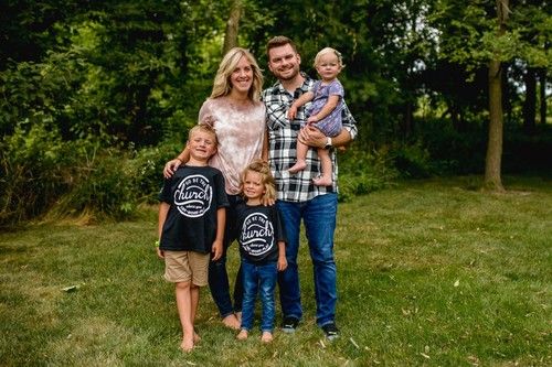 Pastor Matt Seaver and family
