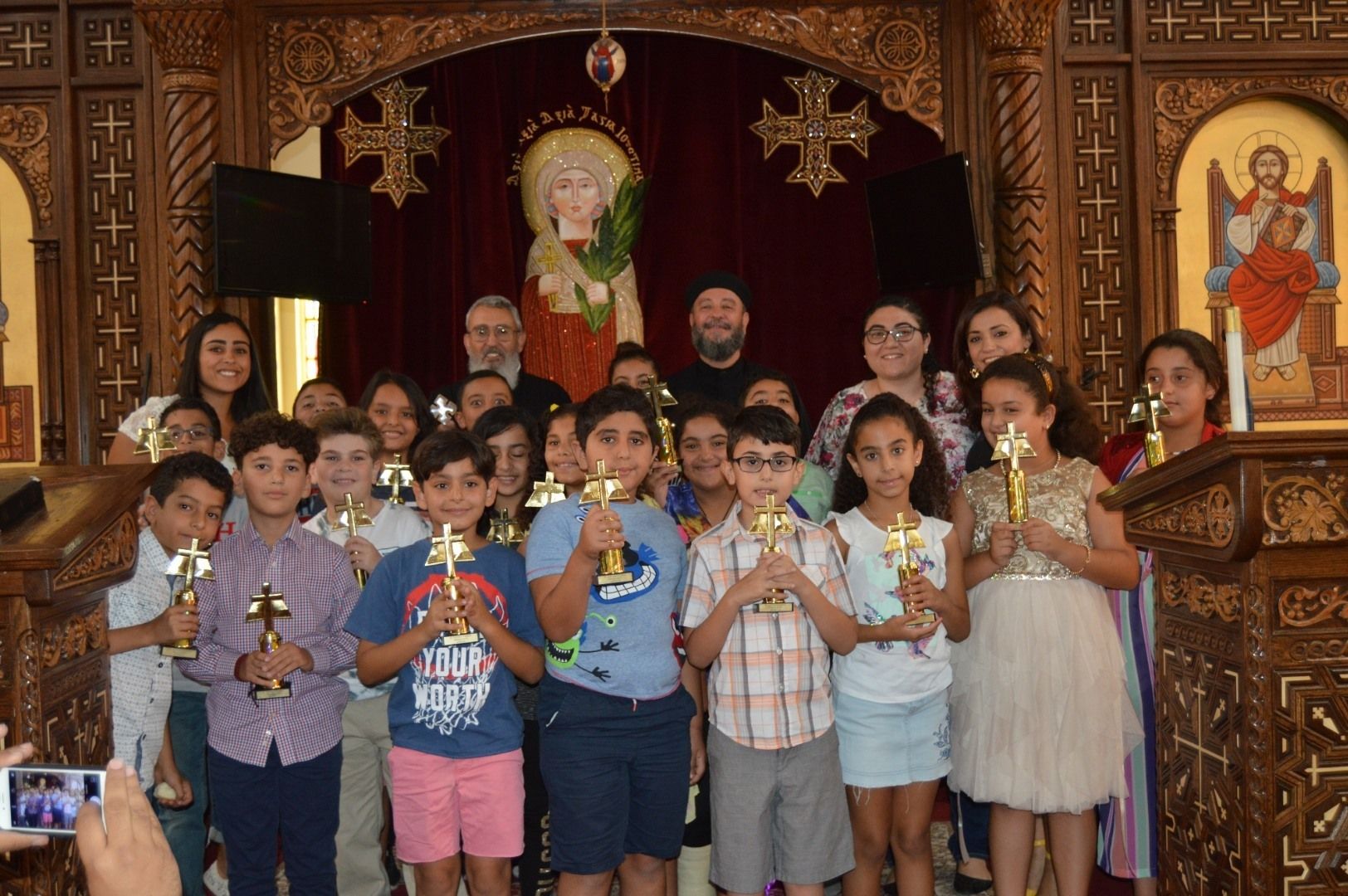 Sunday School ministry at St. Justina Coptic Orthodox Church