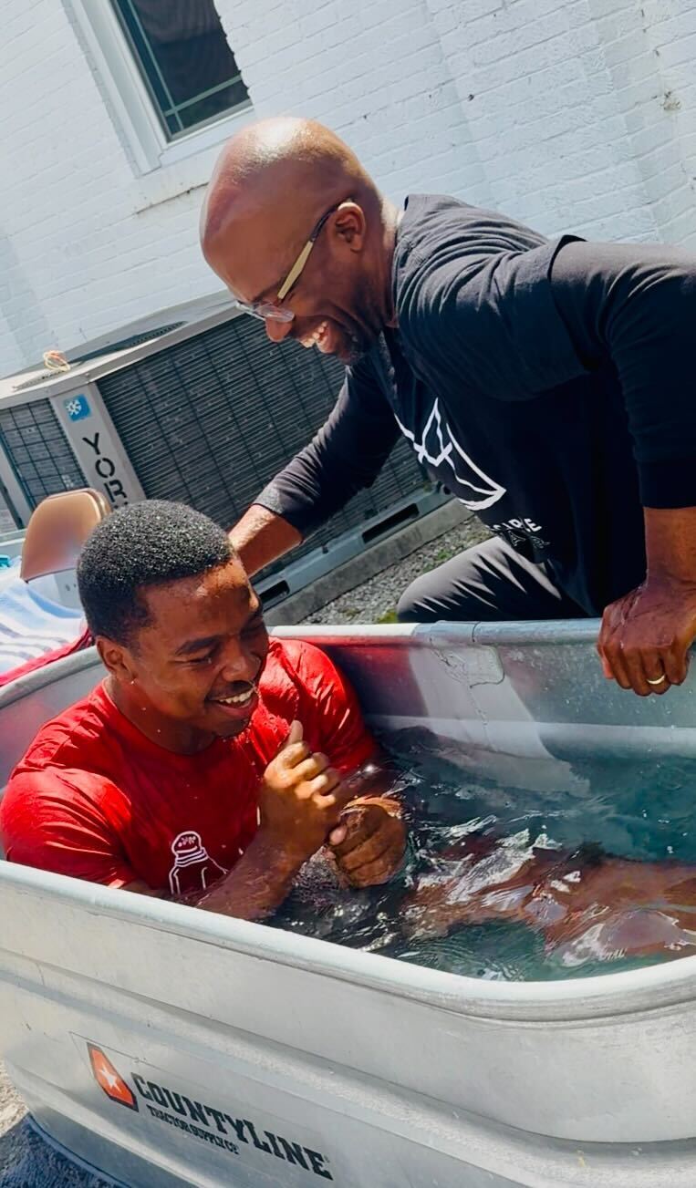 Baptism at Kainos Church