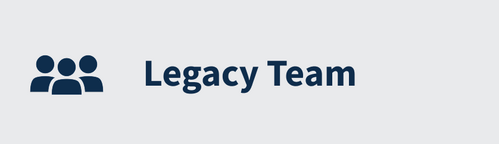 Menu: Legacy Team
