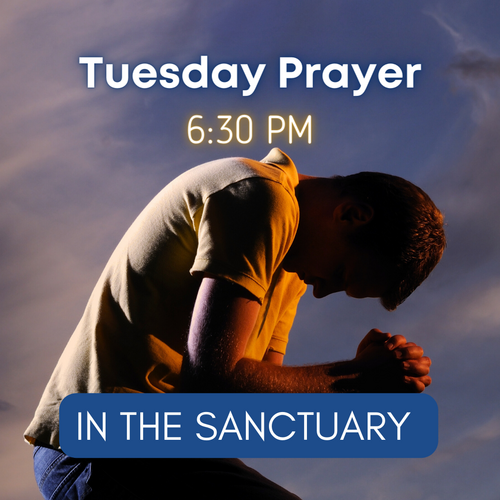 Tuesday night prayer at Valley Christian Fellowship
