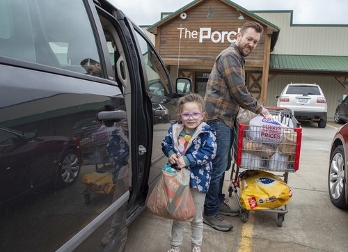 The Manna Food Pantry serves residents of Cass County and beyond.