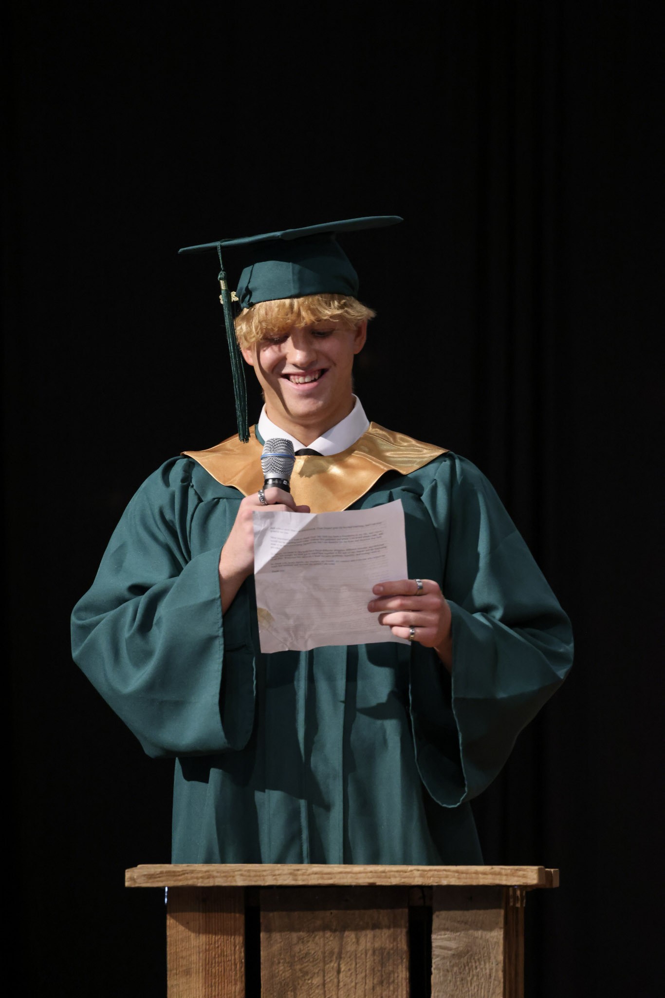 HCA student celebrating graduation