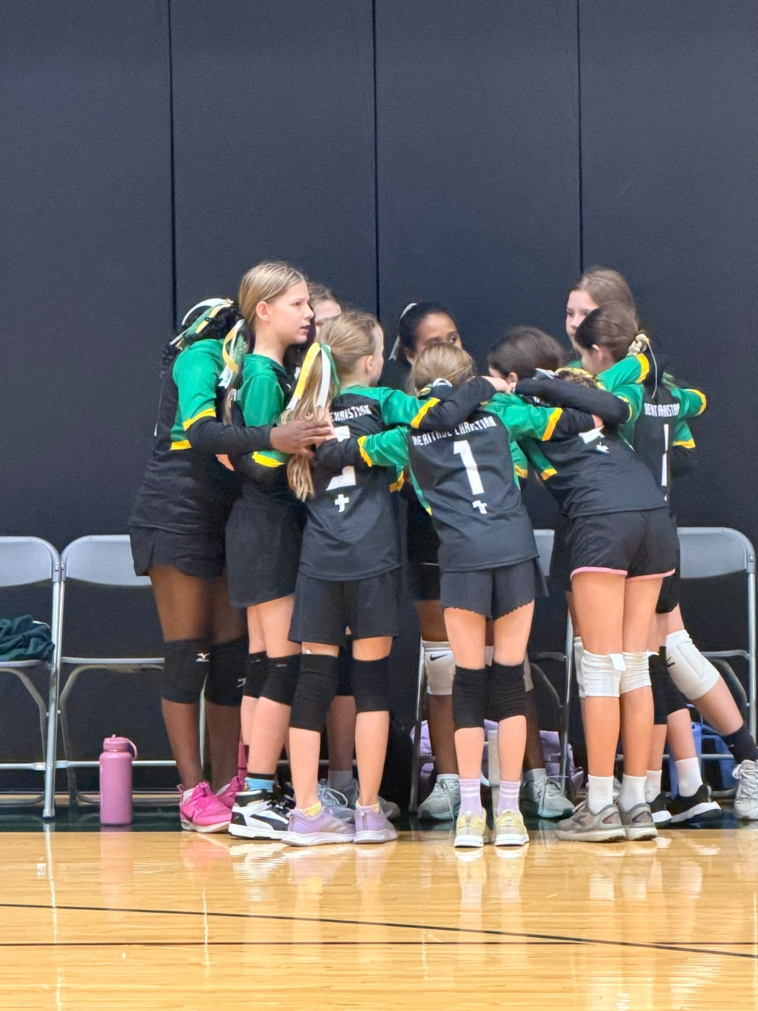 Heritage Eagles volleyball: teamwork and belonging